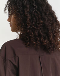 Camicia classica in popeline relaxed fit