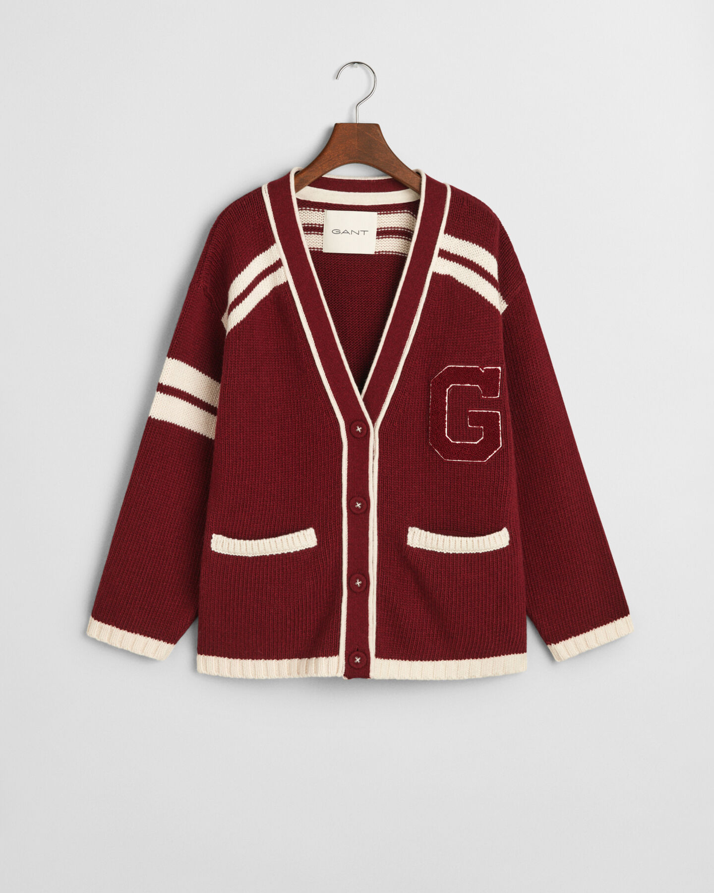 Cardigan GANT Varsity con scollo a V
