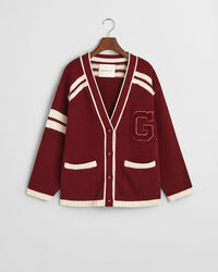 Cardigan GANT Varsity con scollo a V