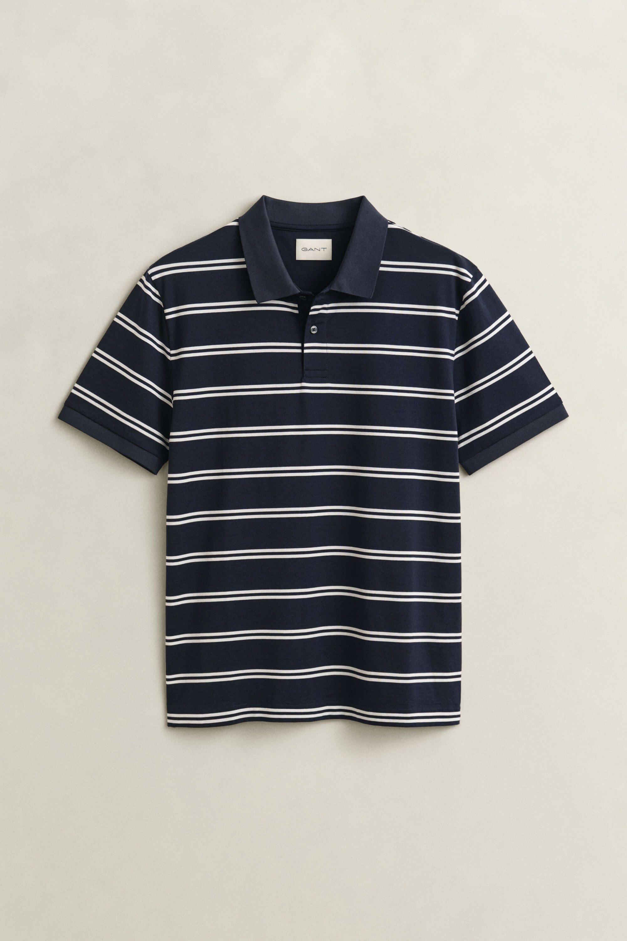 Polo a righe in cotone Pima