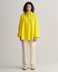 Camicia con polsini ampi e oversize fit