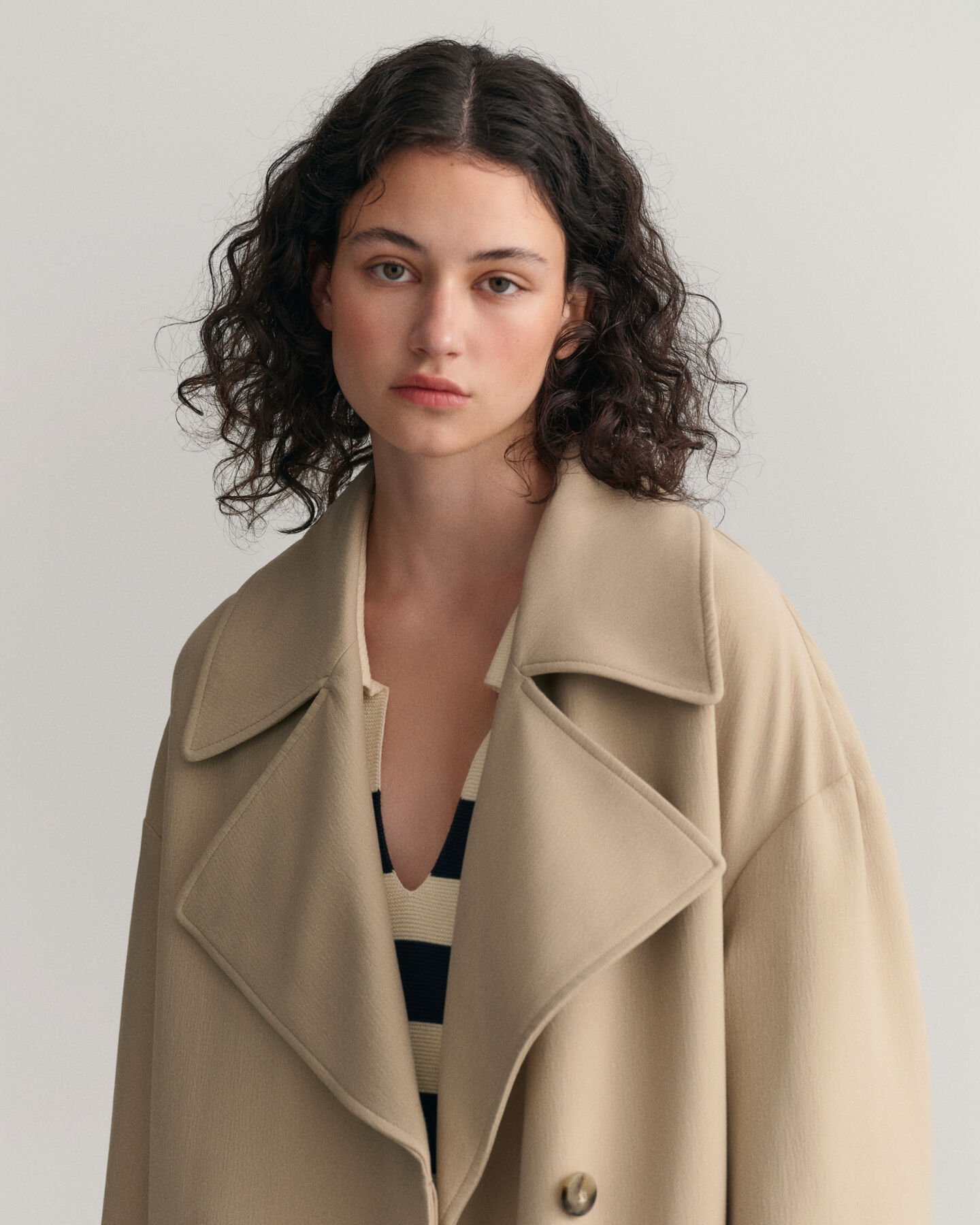 Cappotto oversize Fluid