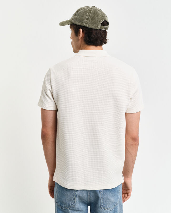 Polo Waffle Textured