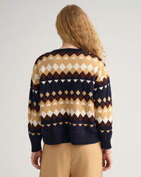 Maglia girocollo Fair Isle