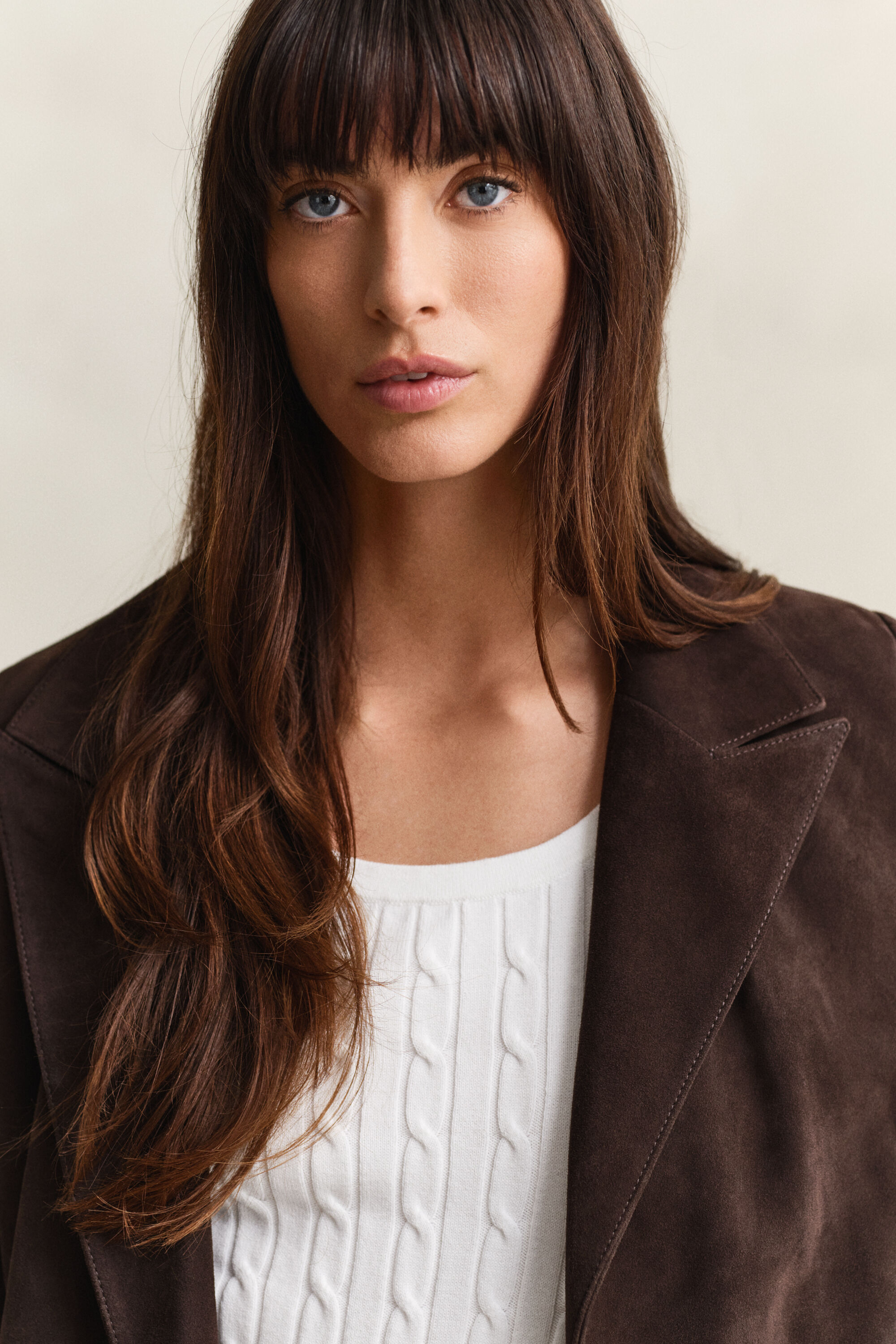 Blazer Club in camoscio