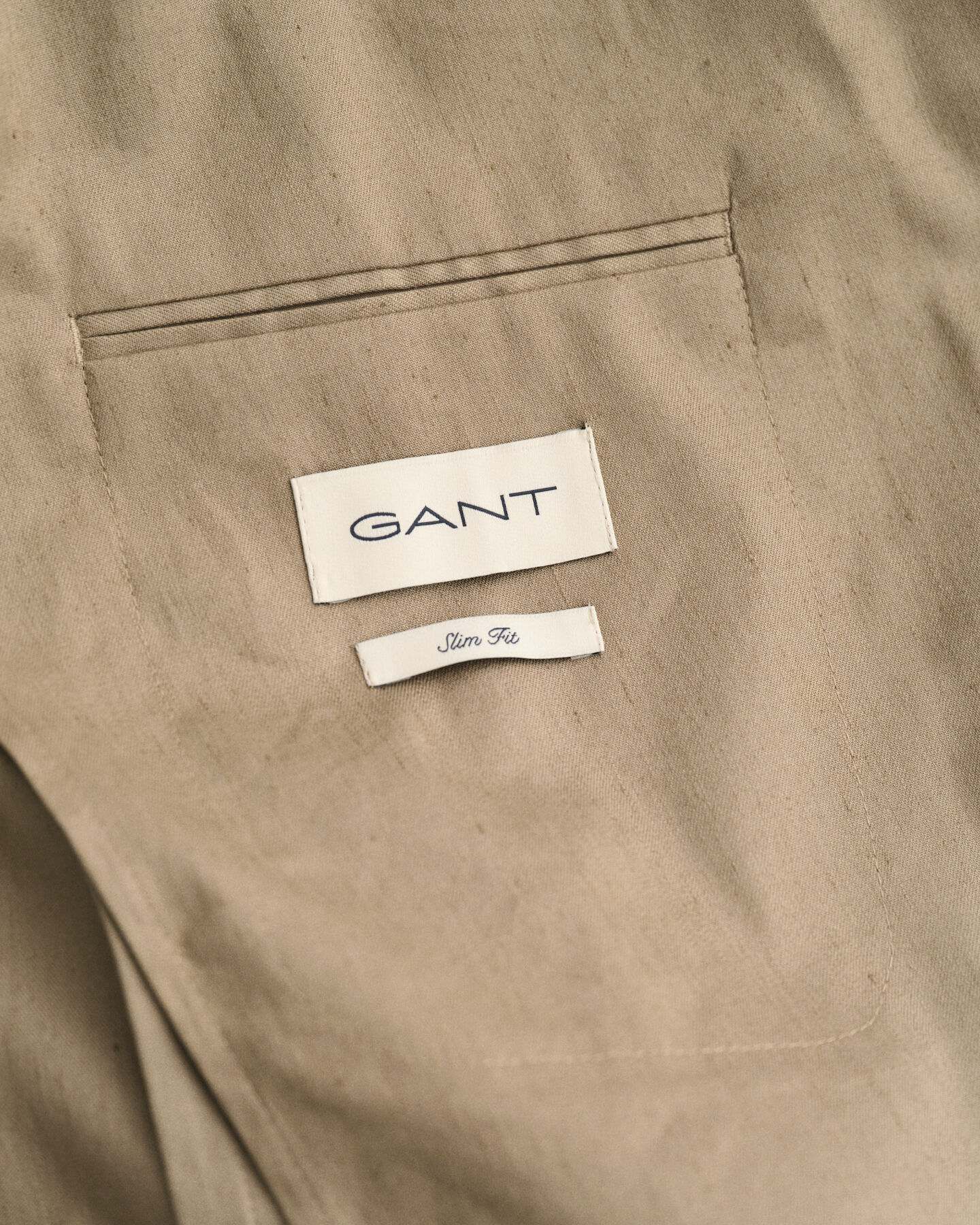 Blazer da abito in misto lino-cotone