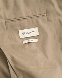 Blazer da abito in misto lino-cotone