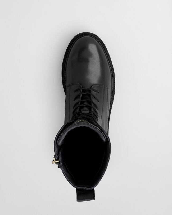 Stivaletti Keliin in pelle con lacci