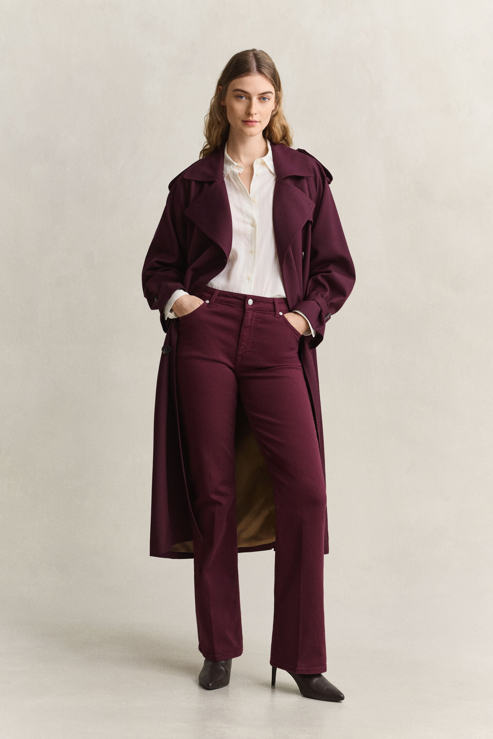 Trench in misto lana