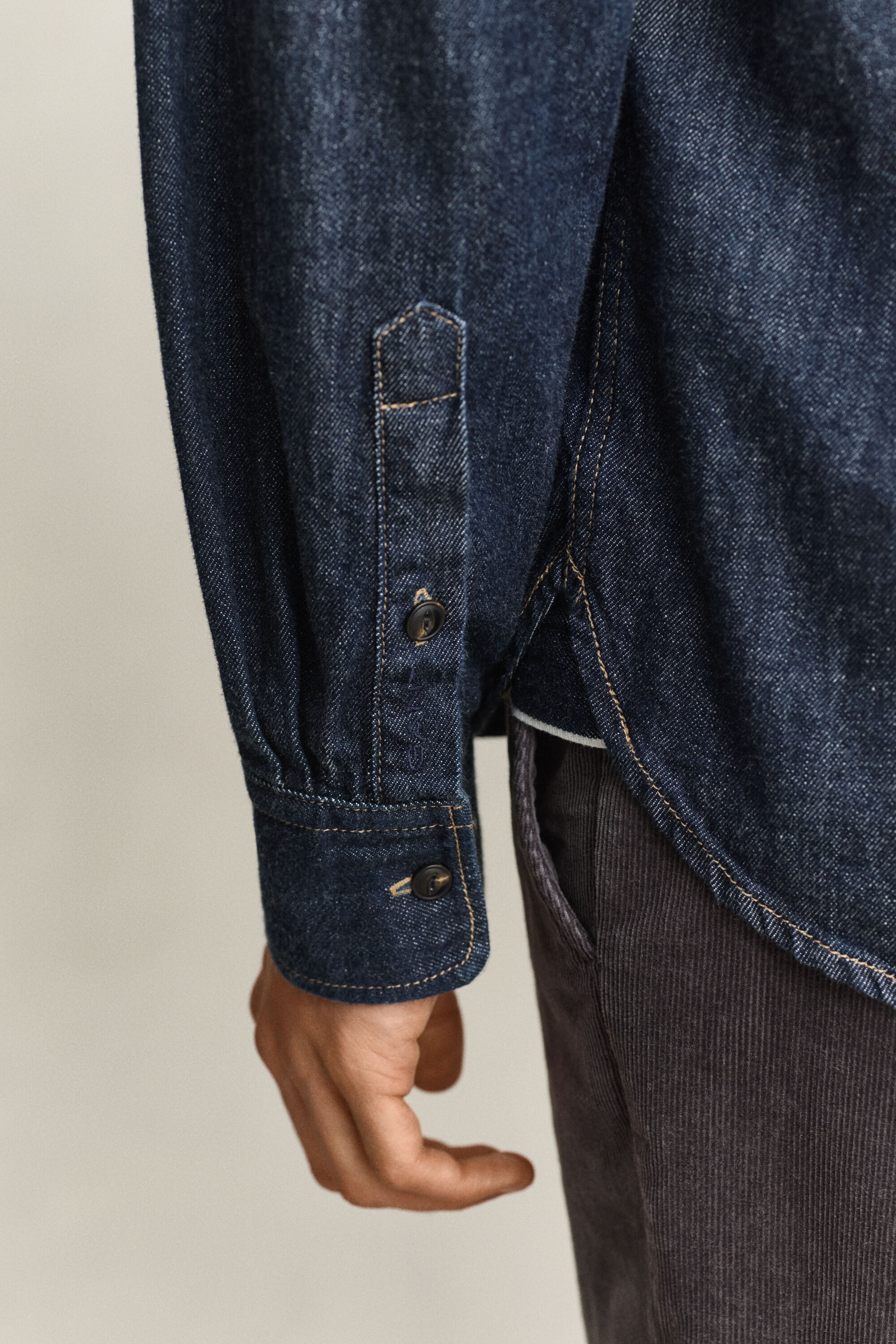 Camicia in denim di cimosa