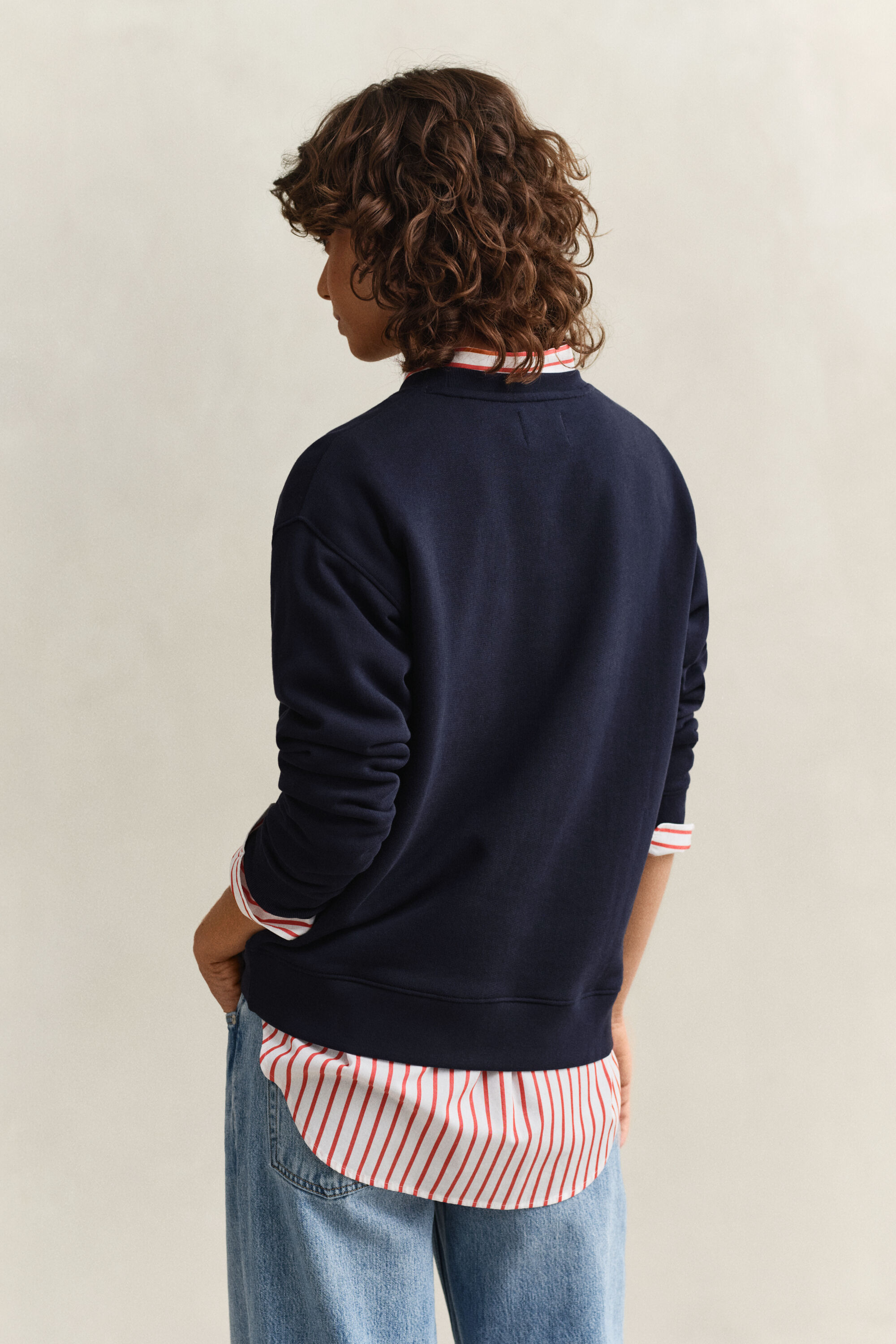 Felpa con grafica Rope