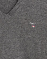 Maglia con scollo a V in lana d'agnello extrafine