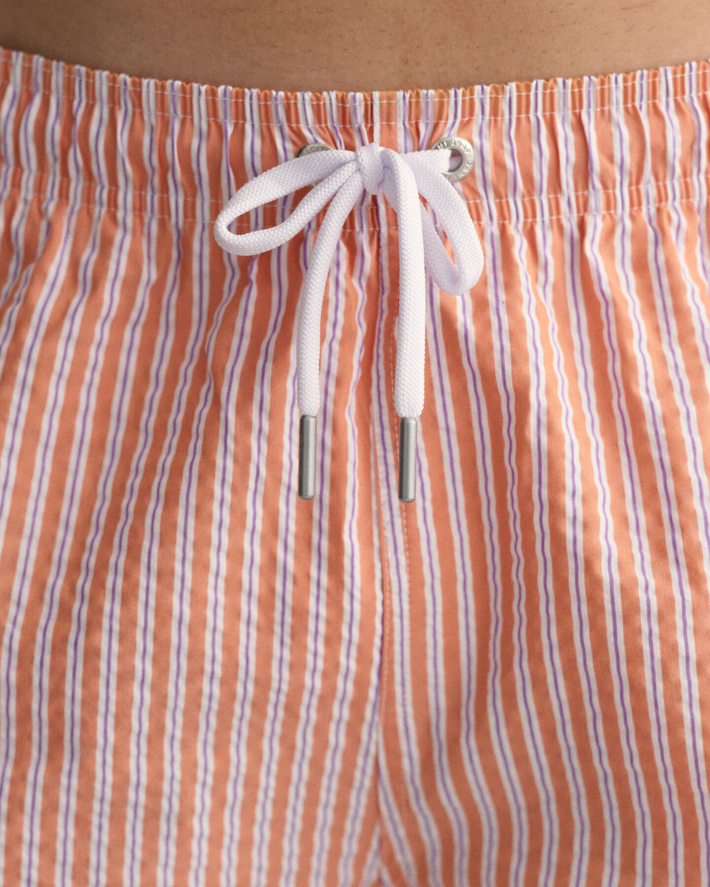 Pantaloncini da bagno in seersucker classic fit