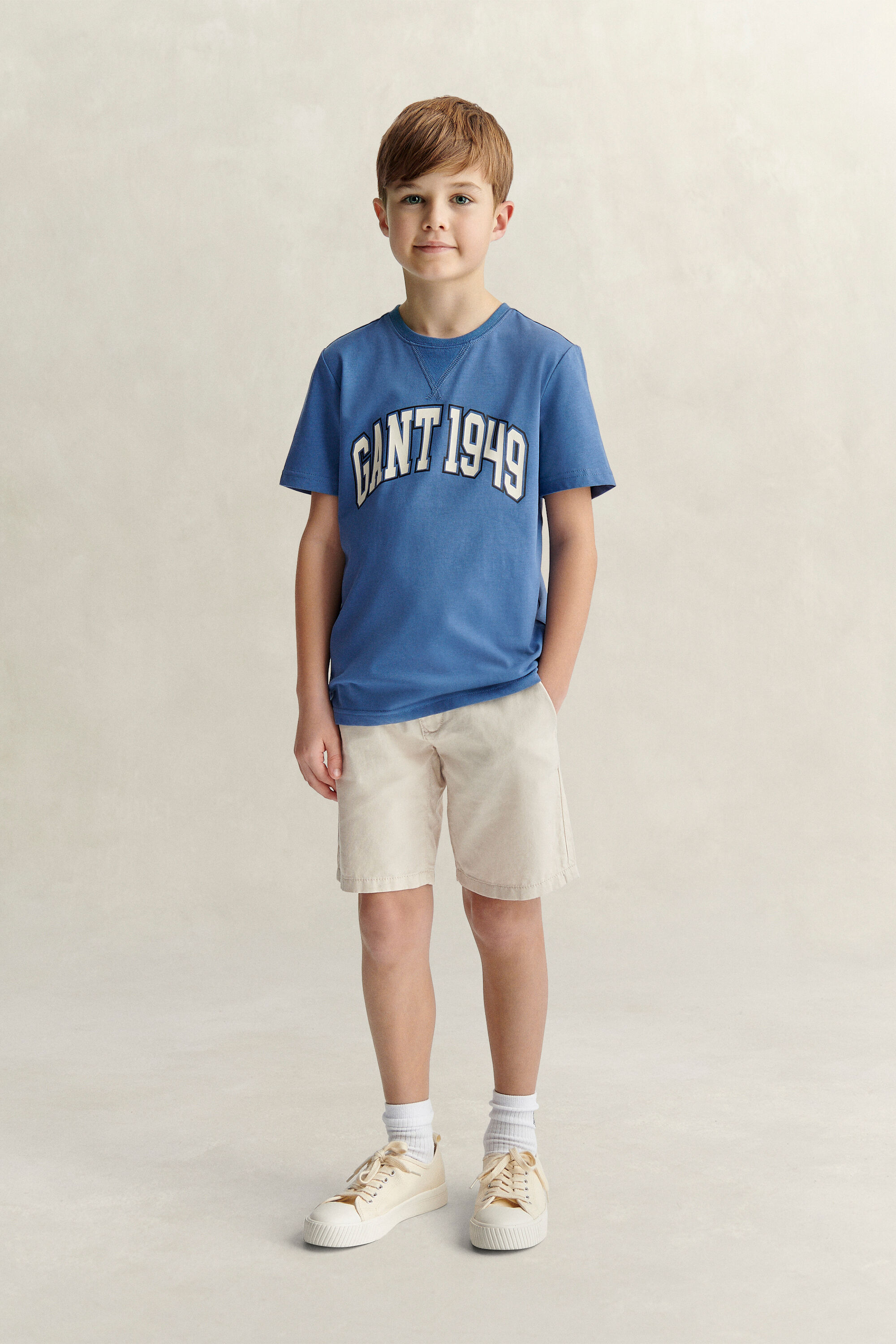 Pantaloncini in misto lino Teen Boys