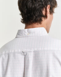 Camicia Oxford tattersall classica regular fit
