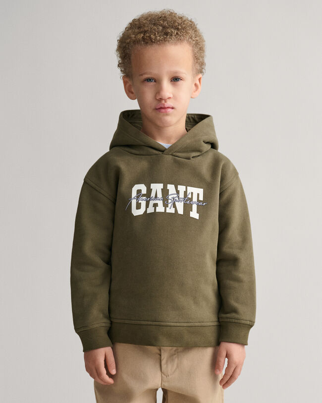 Felpa con cappuccio Arch Script GANT Kids