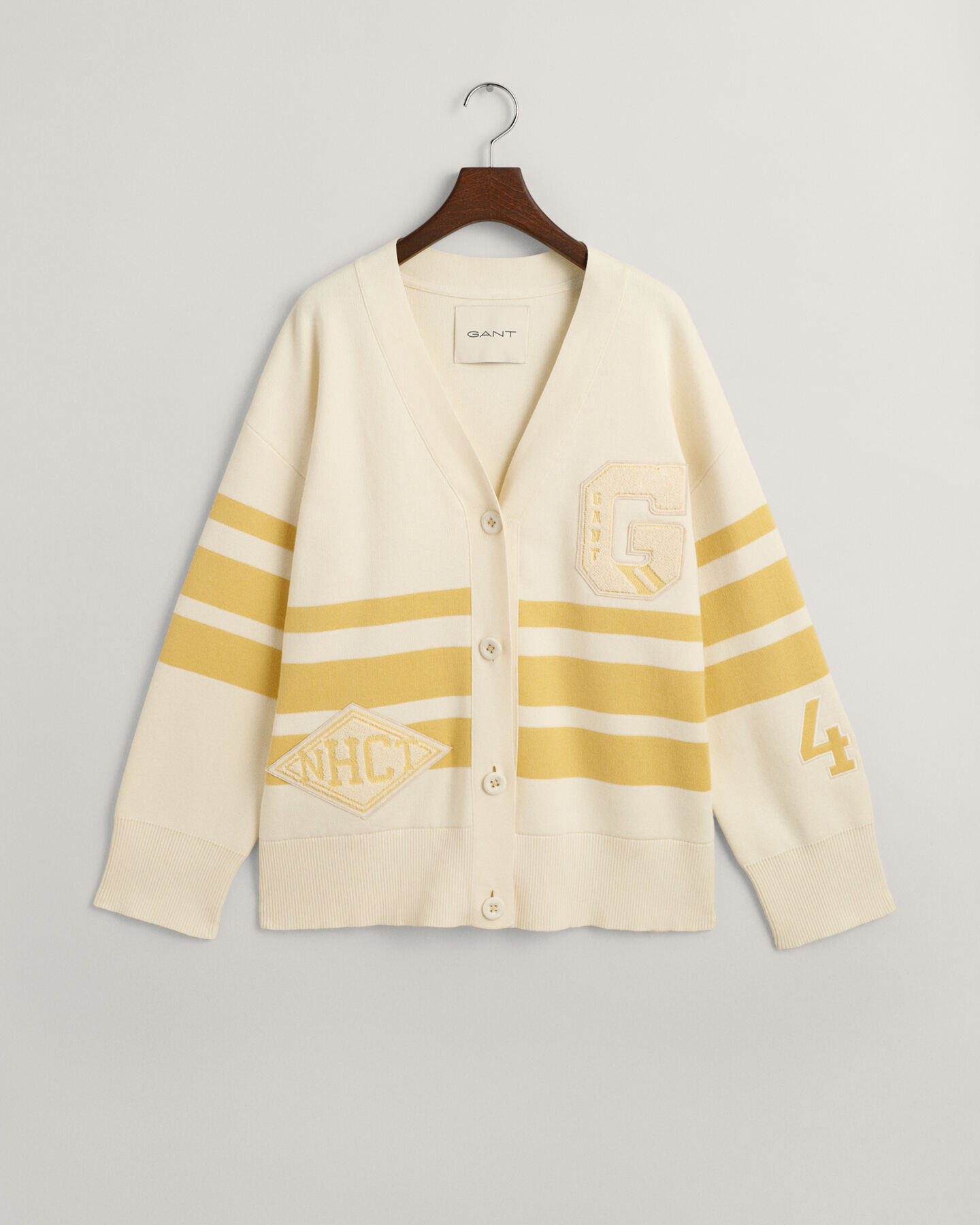 Cardigan GANT Varsity con scollo a V
