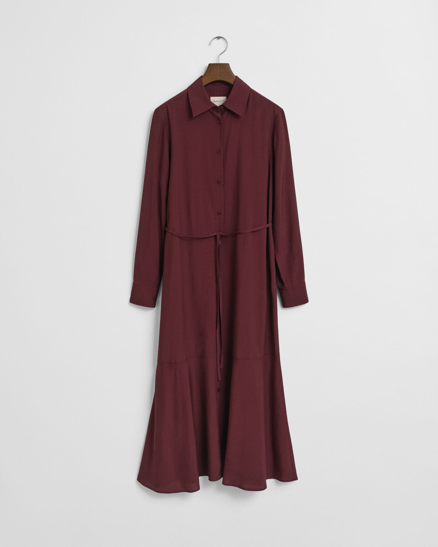 Abito chemisier midi in viscosa