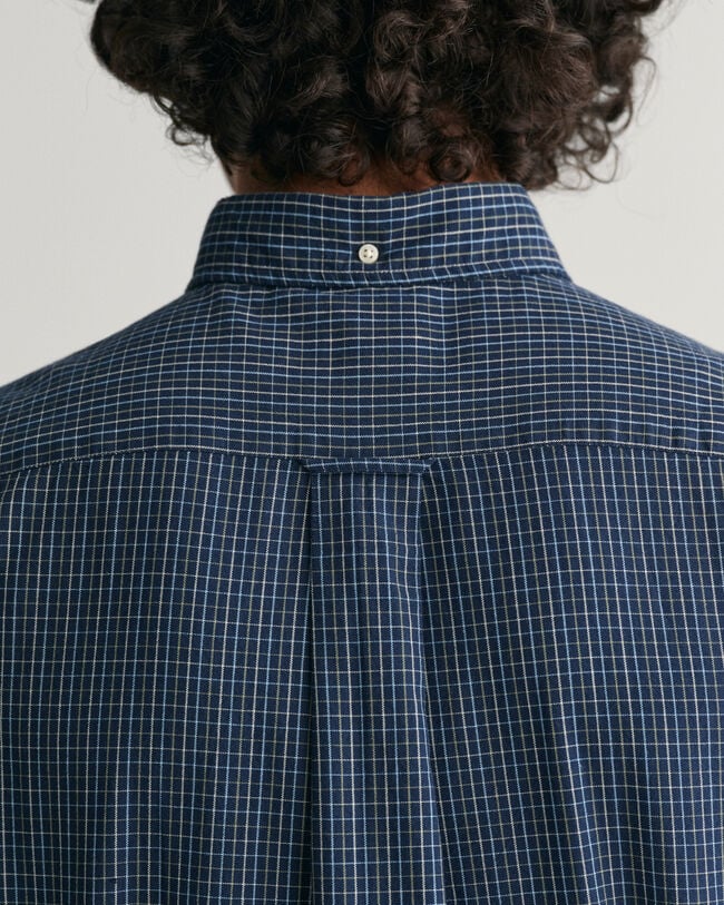 Camicia Oxford Tattersall Archive regular fit