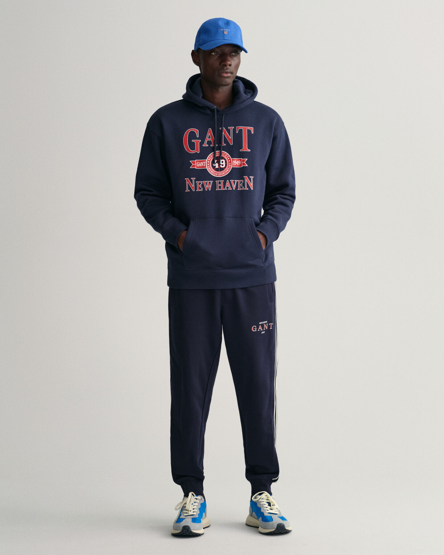 Felpa con cappuccio Retro Crest