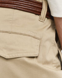 Pantaloncini cargo in twill relaxed fit