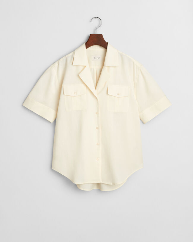 Camicia con tasca relaxed fit