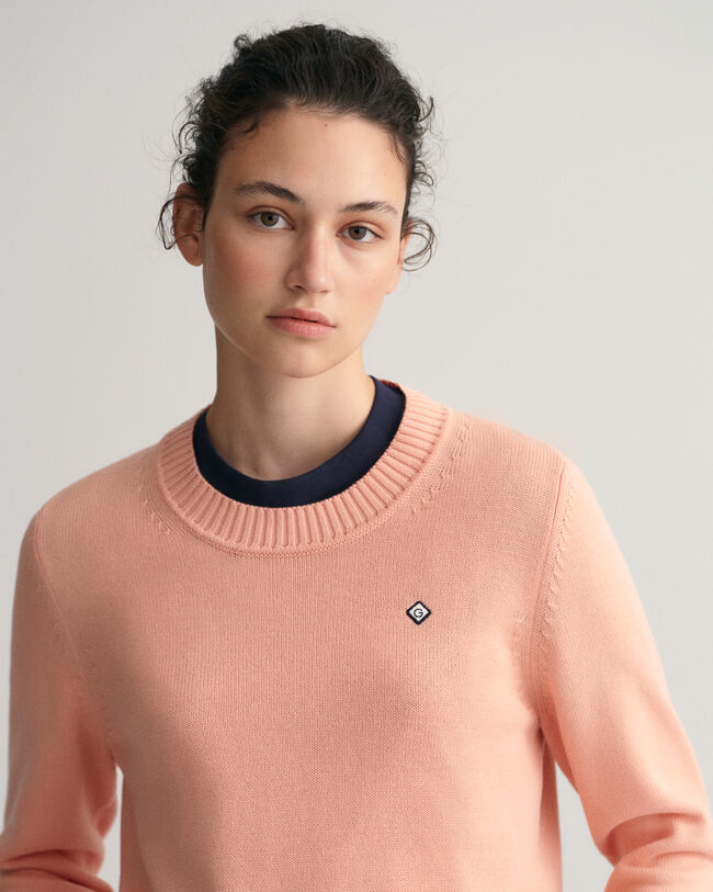 Maglia Icon G girocollo in cotone