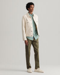 Pantaloni chino Hallden in twill slim fit