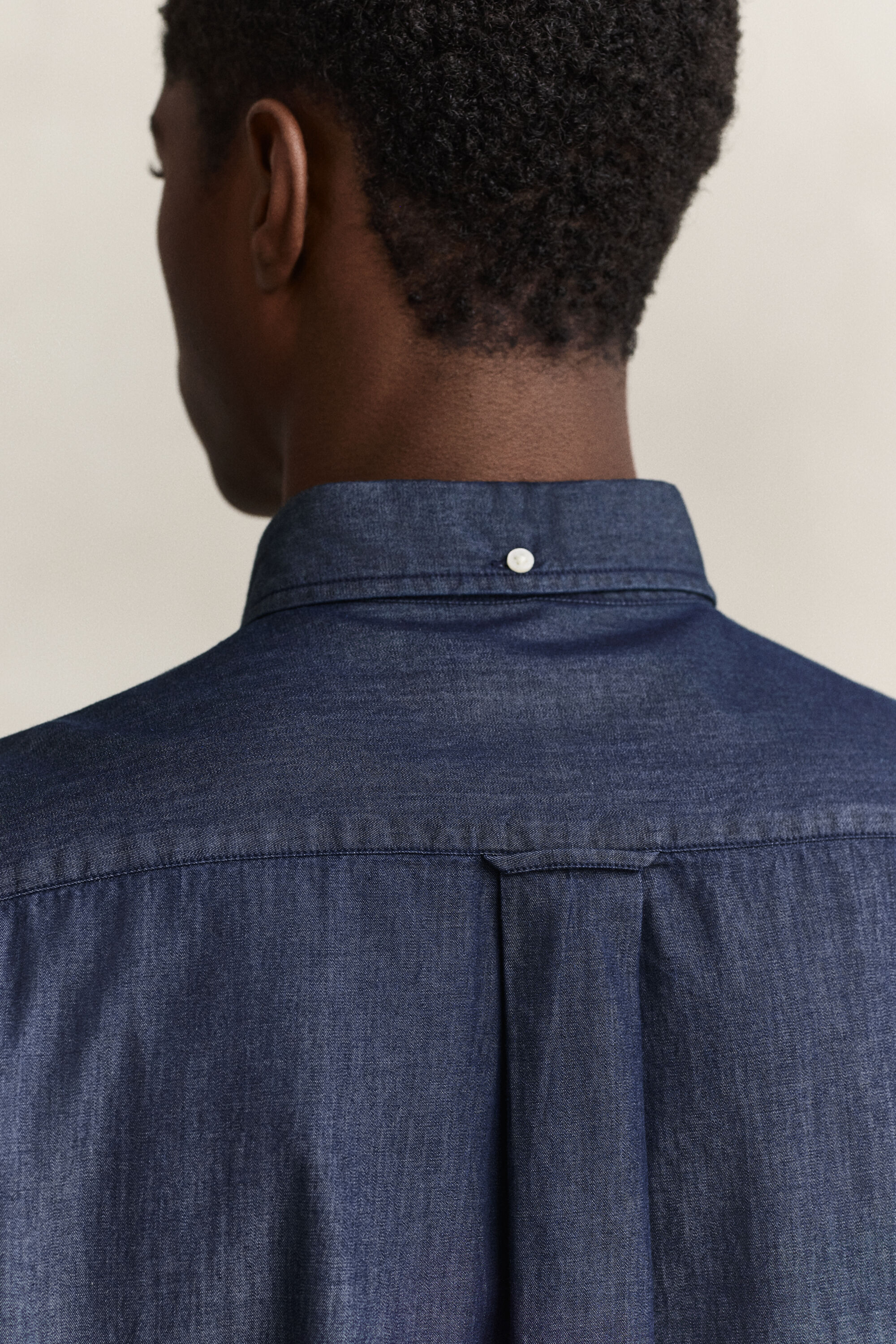 Camicia indaco regular fit