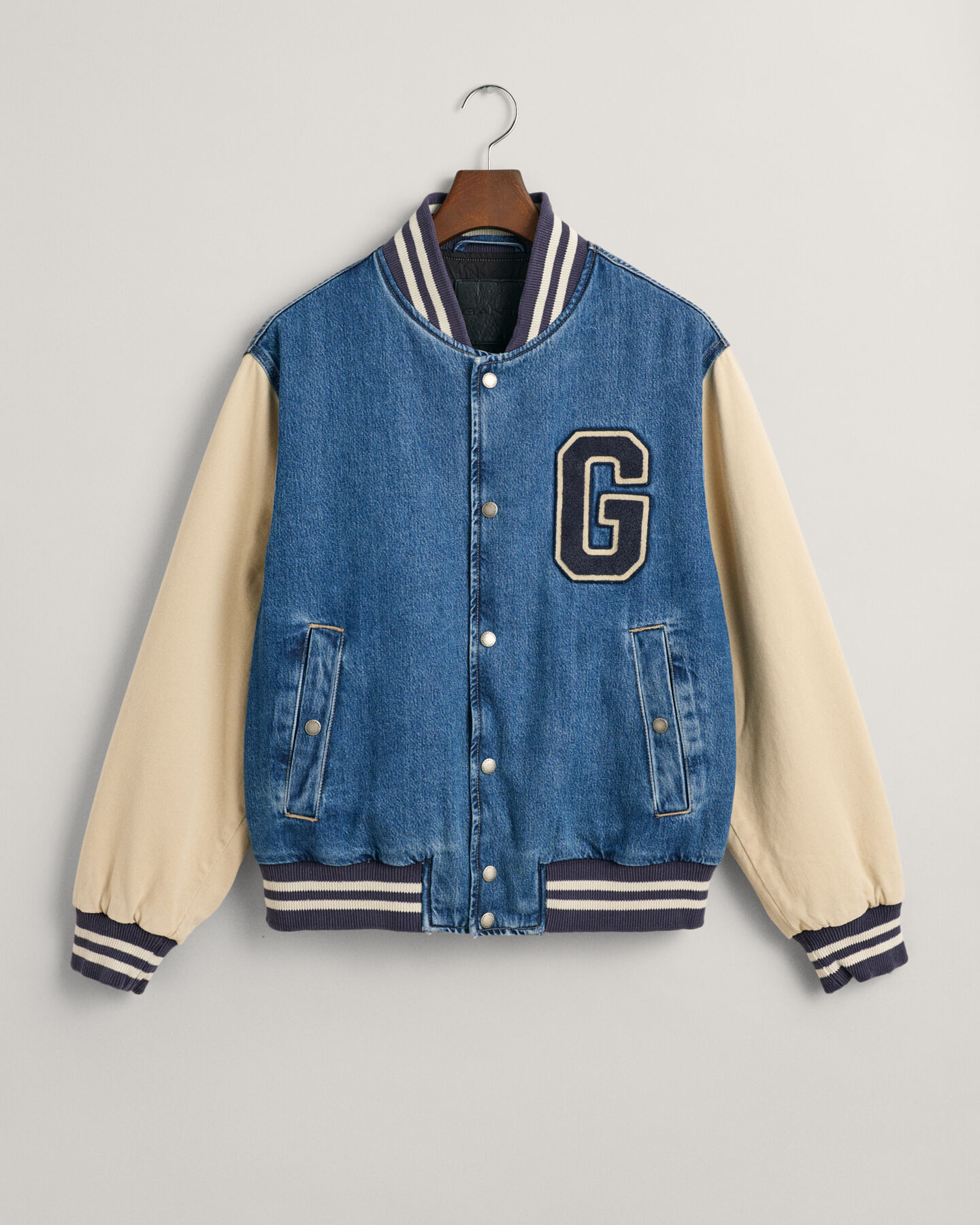 GANT Varsity Jacket in denim