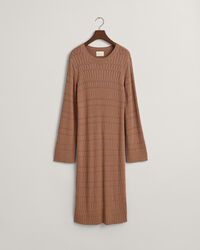 Abito a maglia testurizzata