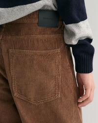 Pantaloni in velluto a coste con vestibilit&agrave; ampia Teen Boys