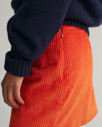 Minigonna in velluto a coste