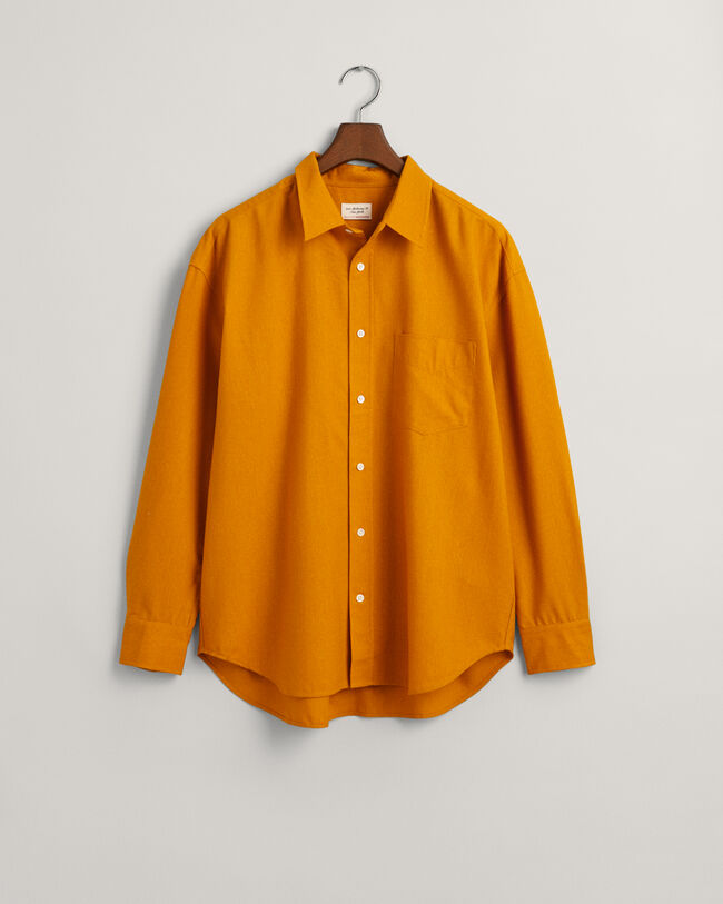Camicia oversize in seta Wool Nepps
