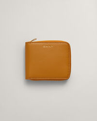 Portafoglio in pelle con zip