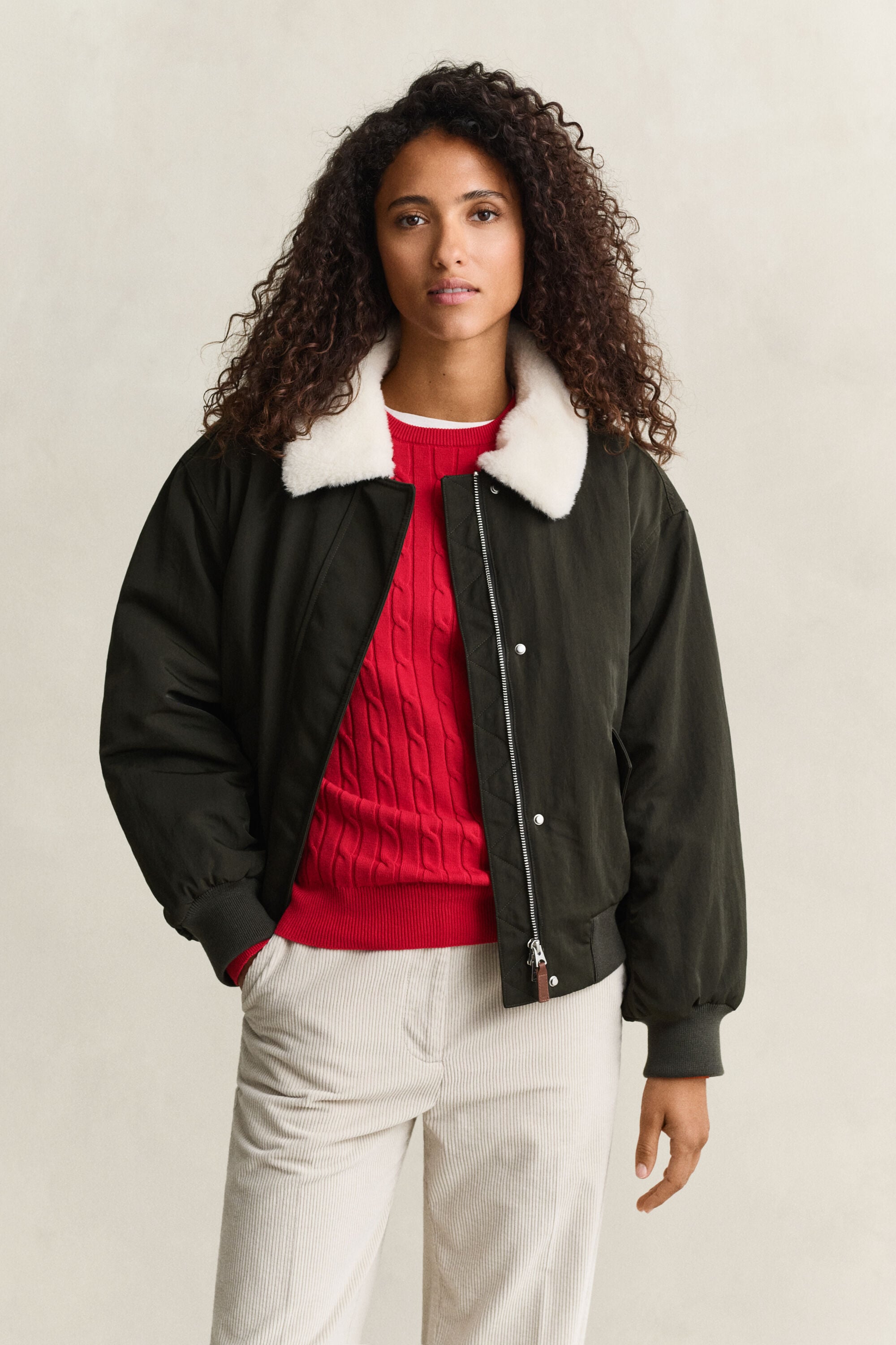 Giacca bomber imbottita