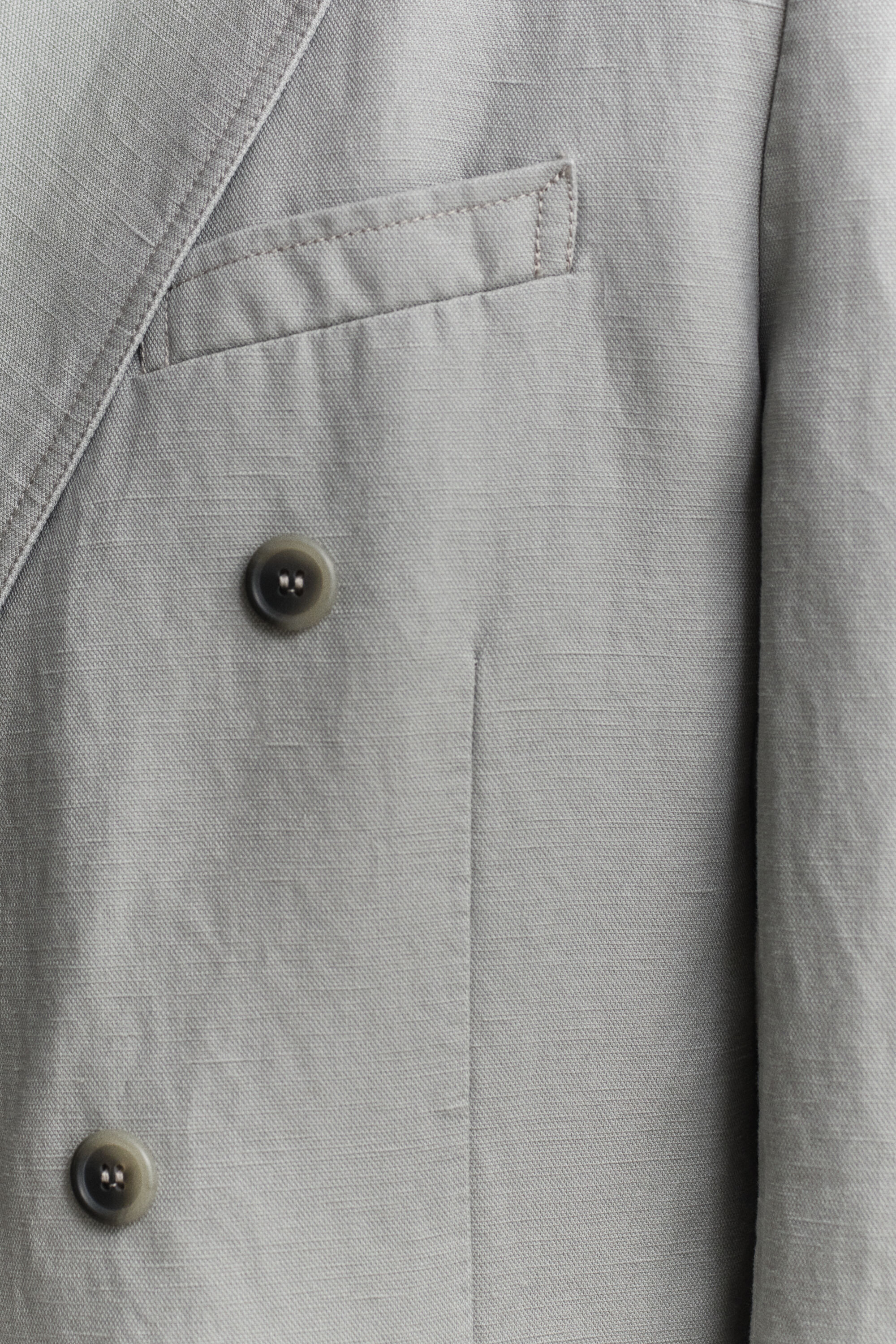 Giacca da abito in lyocell e lino