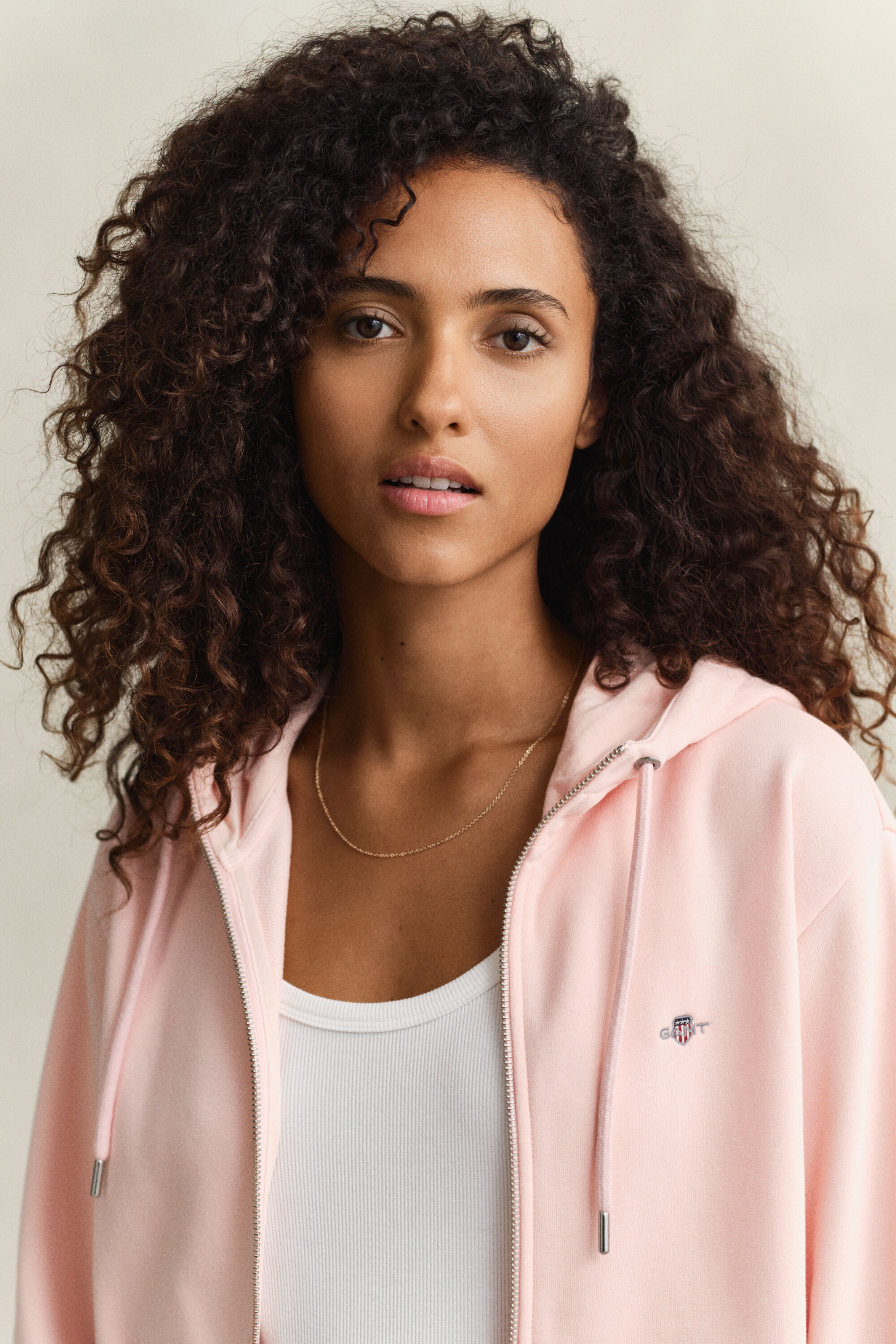 Felpa con cappuccio Shield con zip