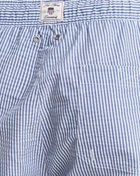 Pantaloncini da bagno in seersucker