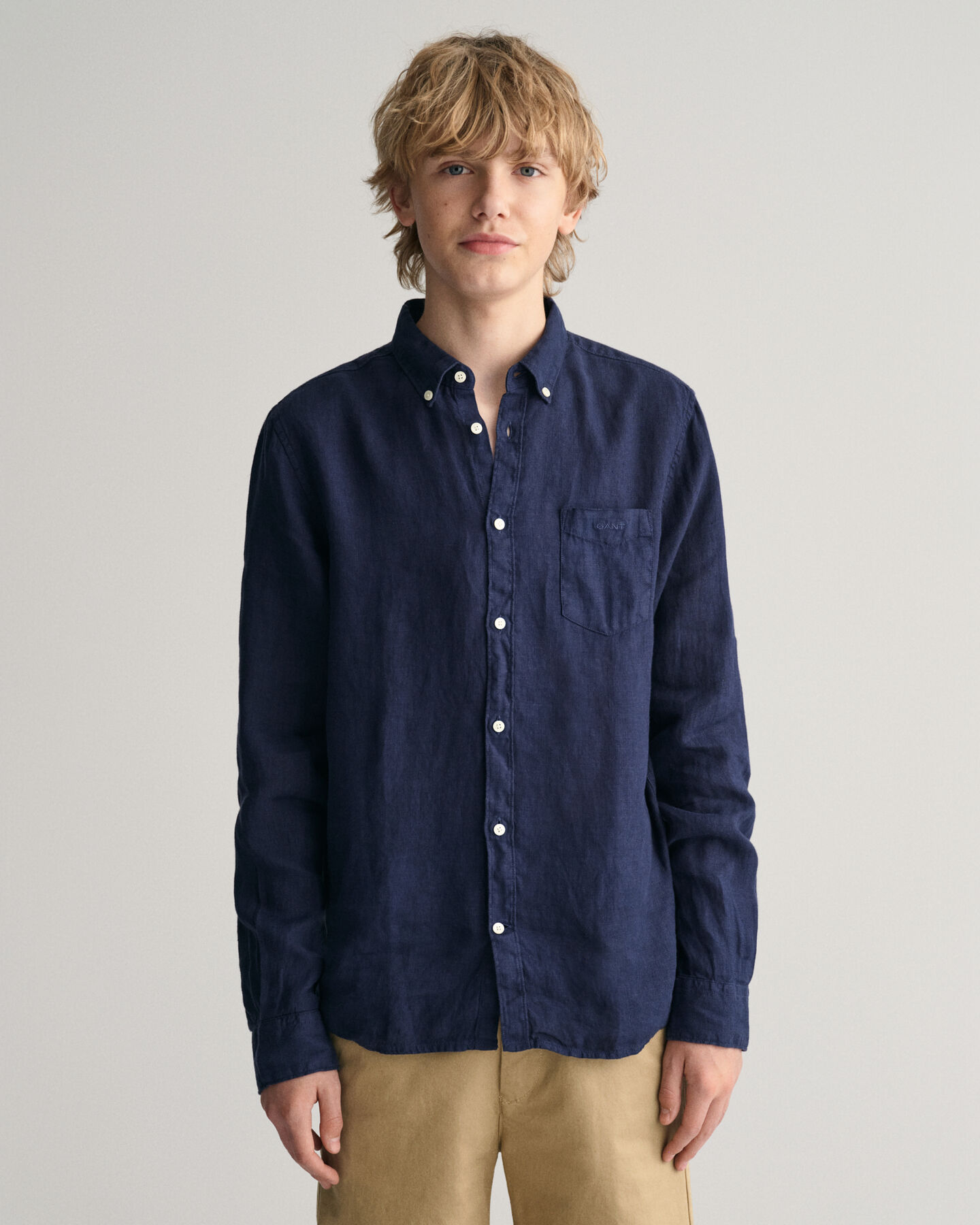 Camicia in lino Teens
