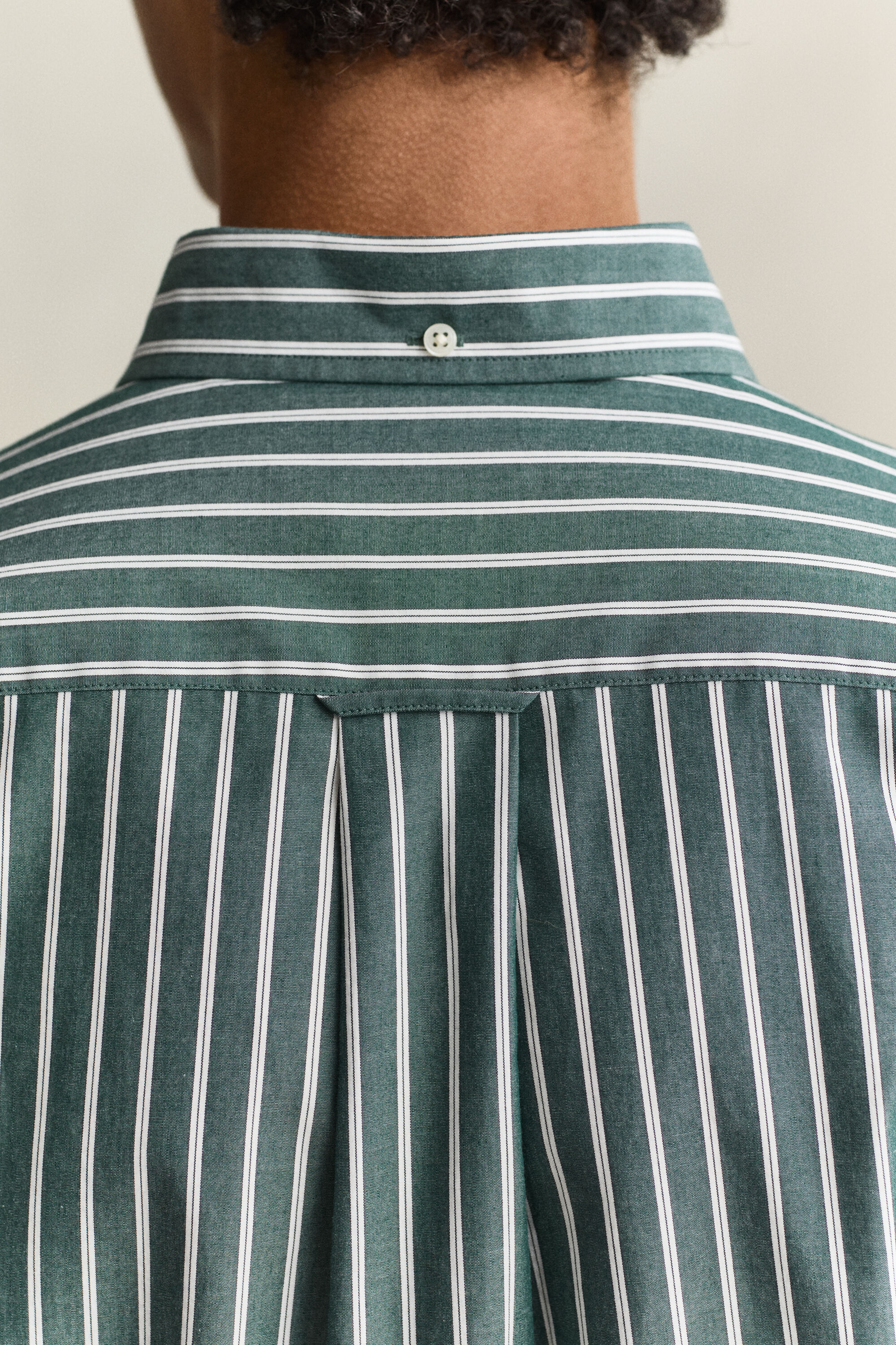 Camicia in popeline a righe