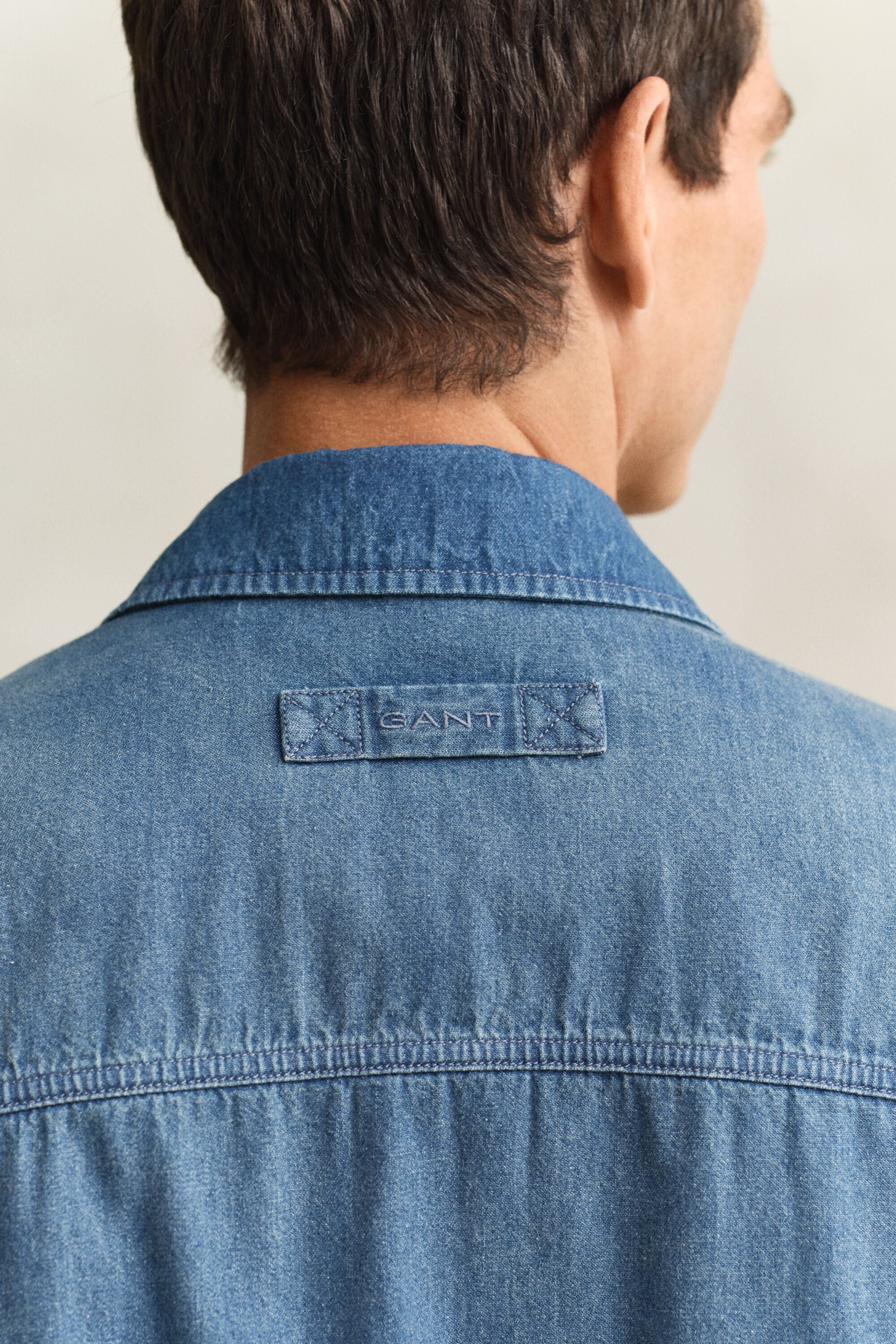 Giacca Windcheater Indigo