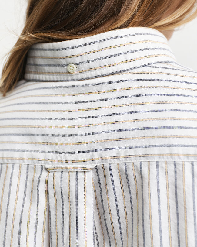 Camicia Oxford classica a righe regular fit