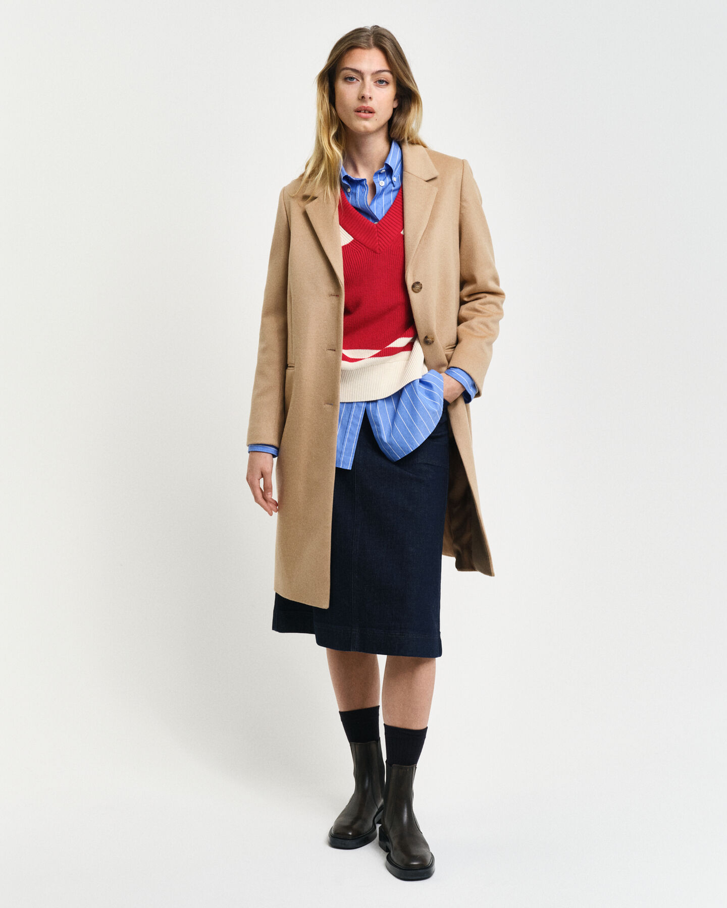 Cappotto in lana sartoriale classico