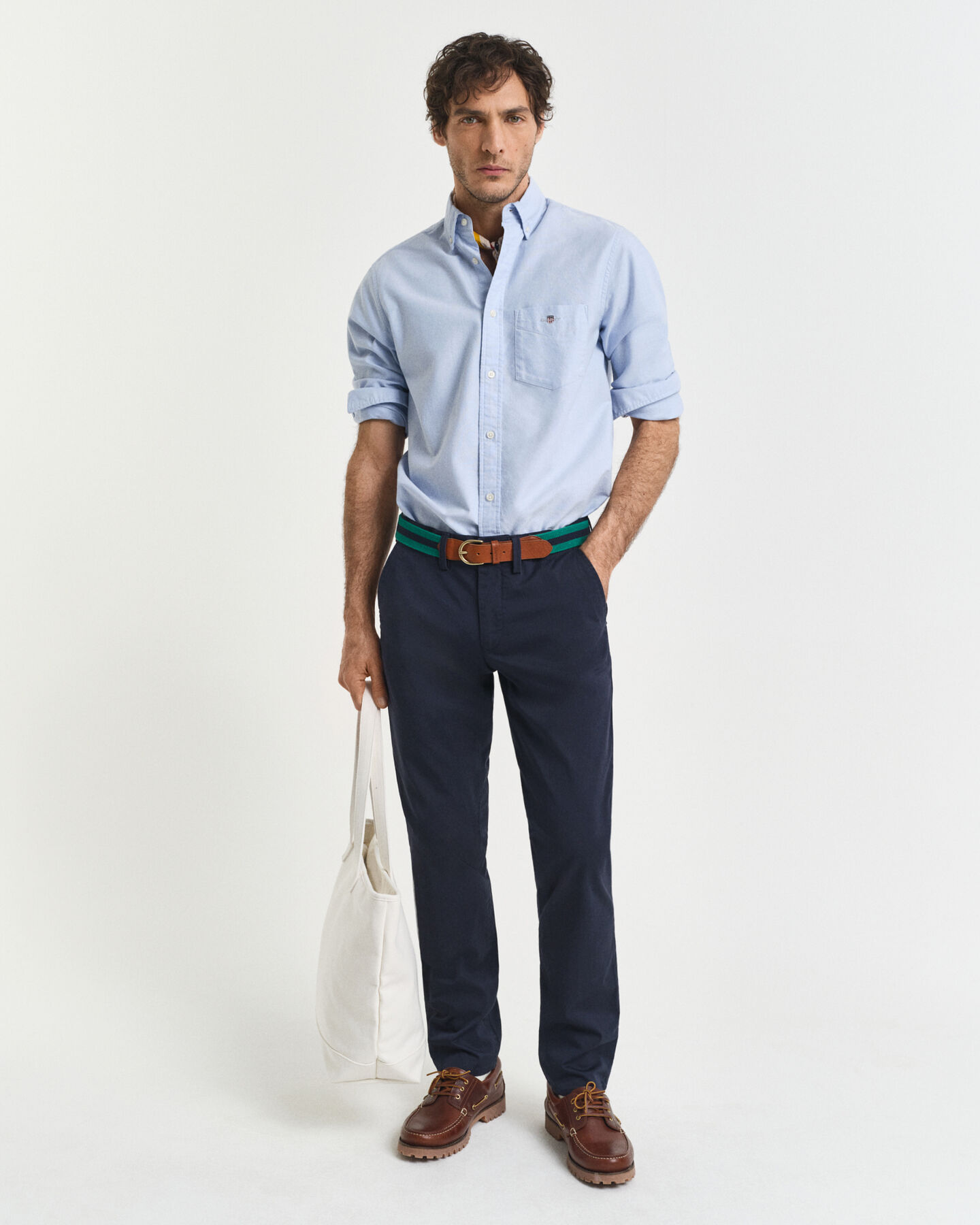 Pantaloni chino in twill slim fit