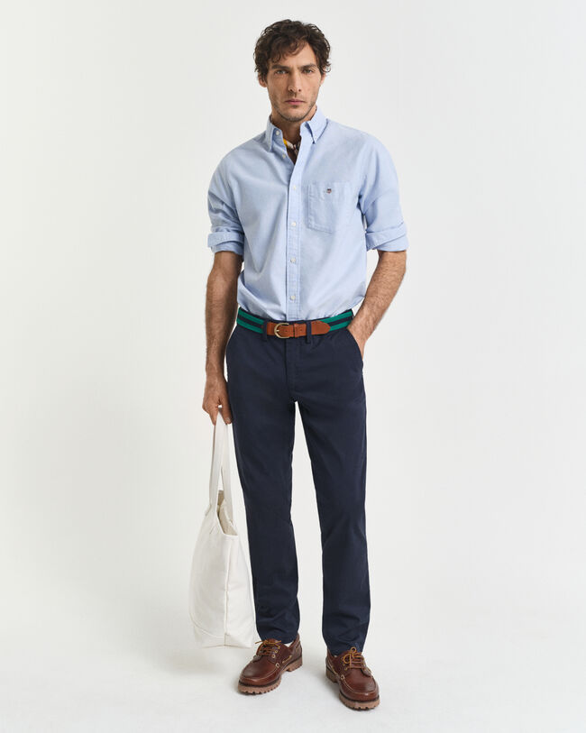 Pantaloni chino in twill slim fit