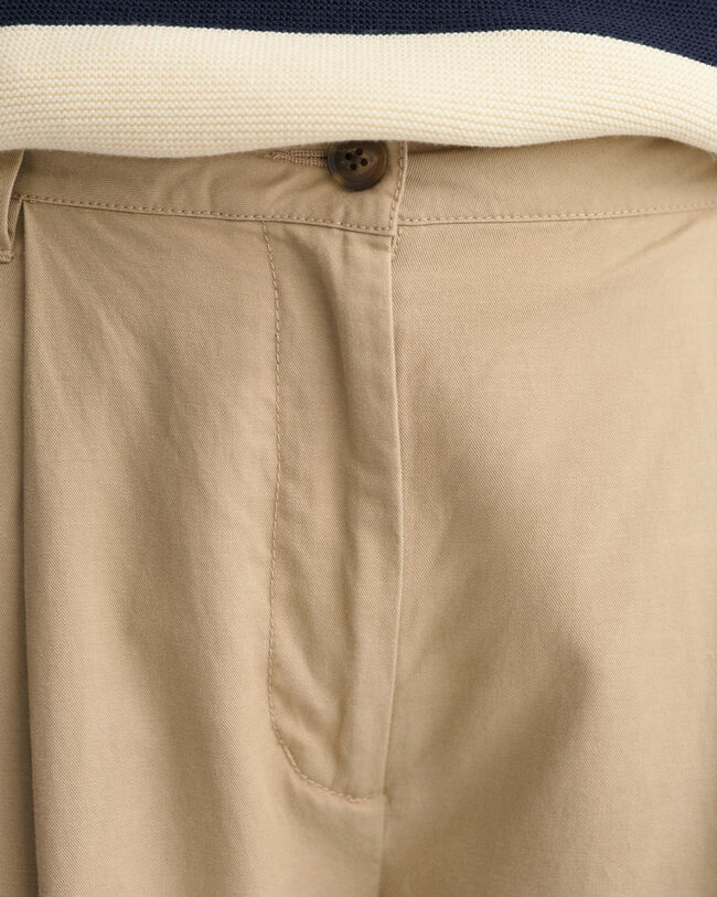 Pantaloni chino Turn-Up relaxed fit