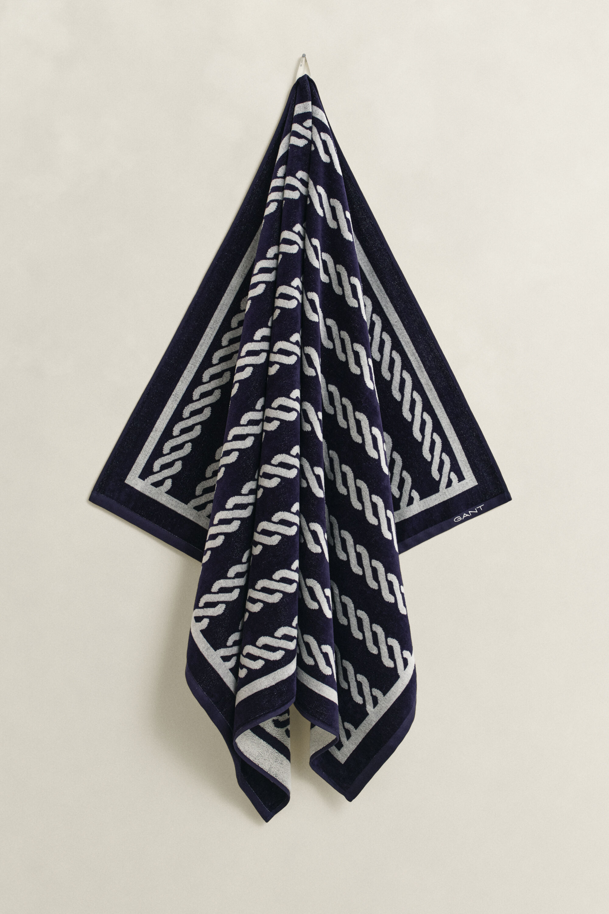 Telo mare con stampa Rope