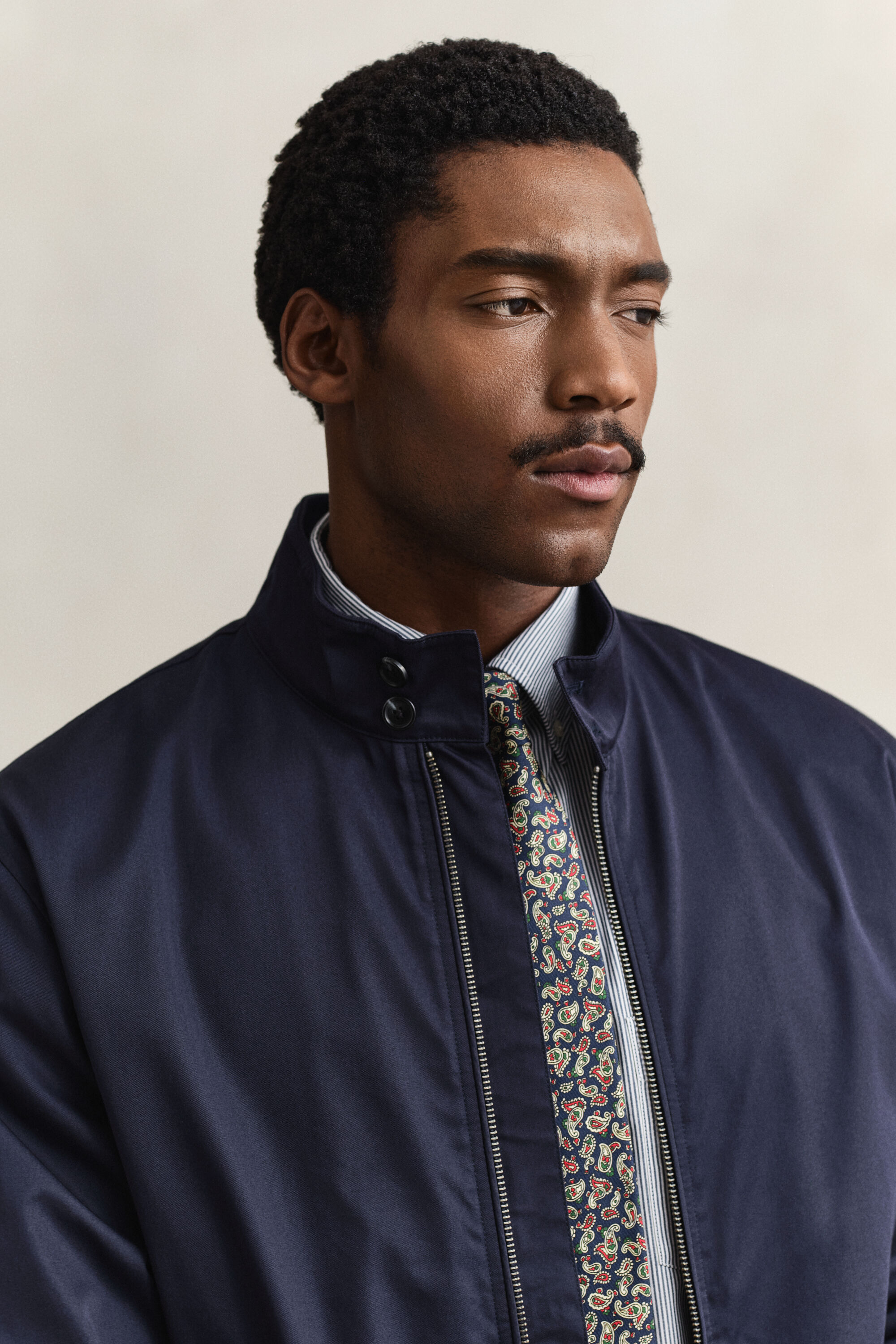 Giacca Harrington in misto cotone