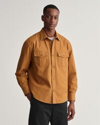 Camicia in twill relaxed fit